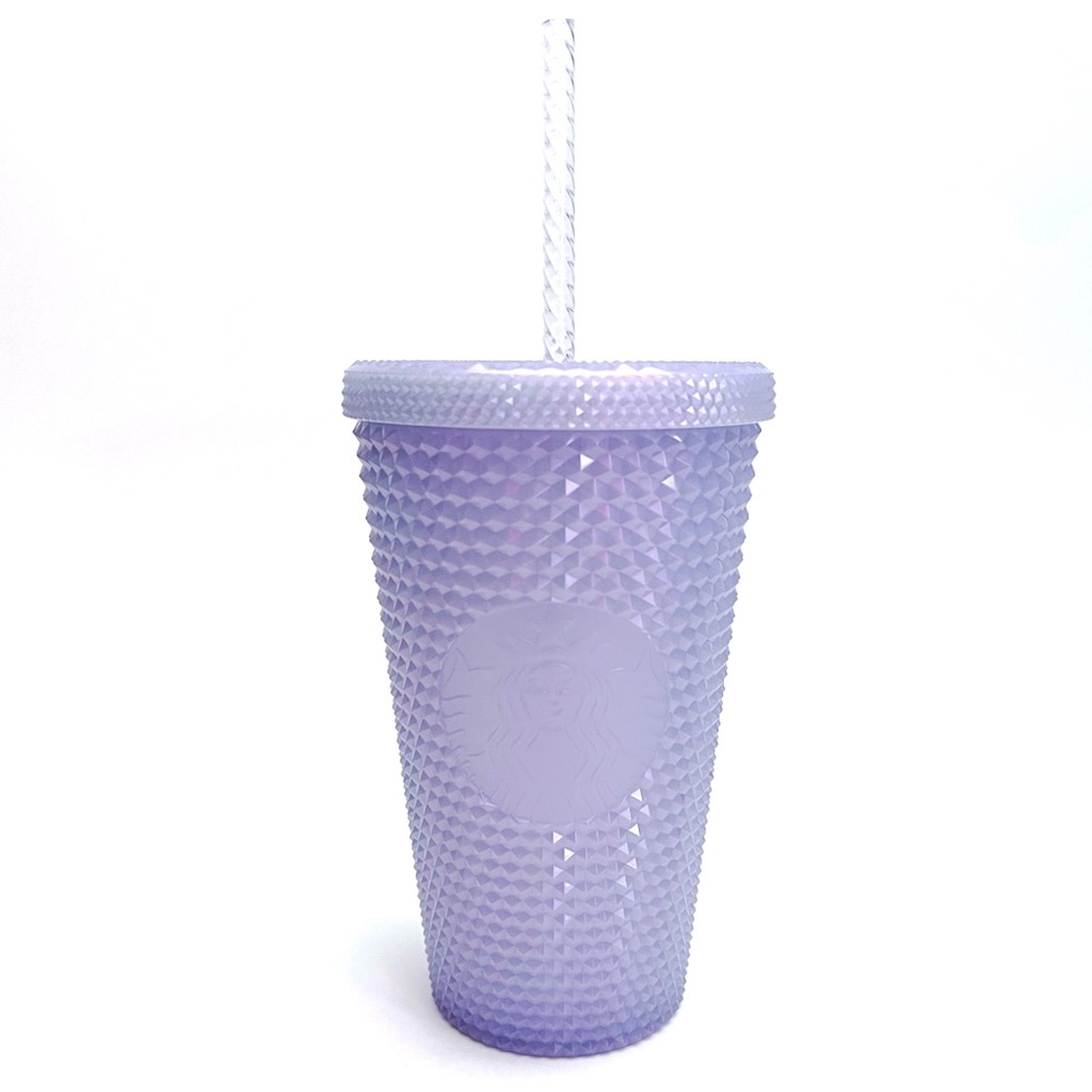 Starbucks Tumbler Lavender Studded Travel Cup Pastel Purple Limited Edition
